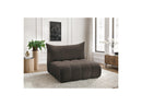 Azra - 2 Seater Armless Chair for Modular Sofa - Bouclette Fabric