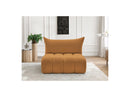 Azra - 2 Seater Armless Chair for Modular Sofa - Bouclette Fabric