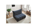 Azra - 2 Seater Armless Chair for Modular Sofa - Bouclette Fabric