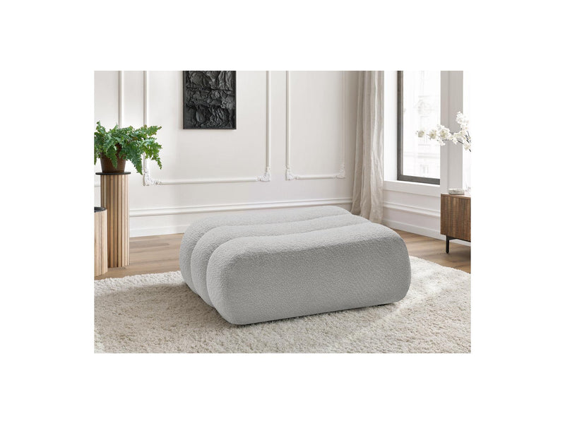 Azra - Pouf - Bouclette Fabric
