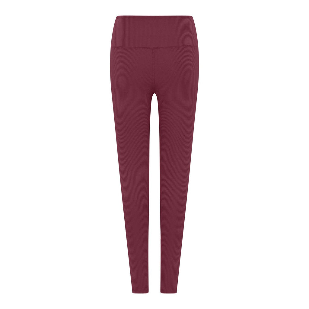 Legging - Rib High-Rise Legging - Goji