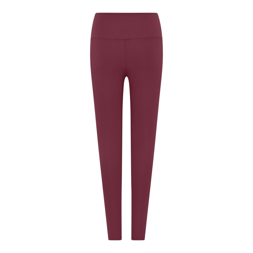 Legging - Rib High-Rise Legging - Goji