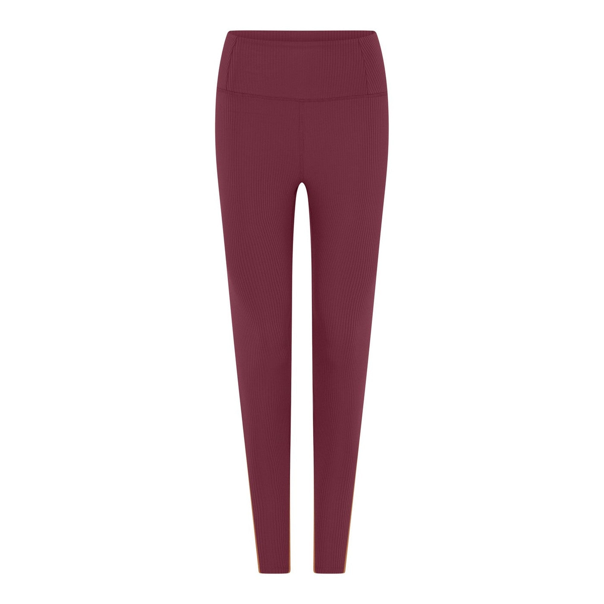 Legging - Rib High-Rise Legging - Goji