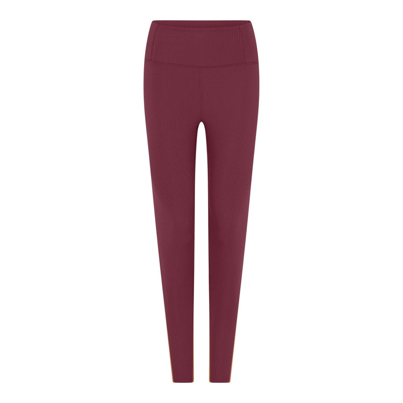 Girlfriend Collective - Leggings - Leggings de tiro alto acanalados - Goji