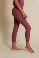 Girlfriend Collective - Leggings - Leggings de tiro alto acanalados - Goji