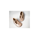 Zélie Mary Jane Ankle Boots - Nude Pink Patent Leather - Girl