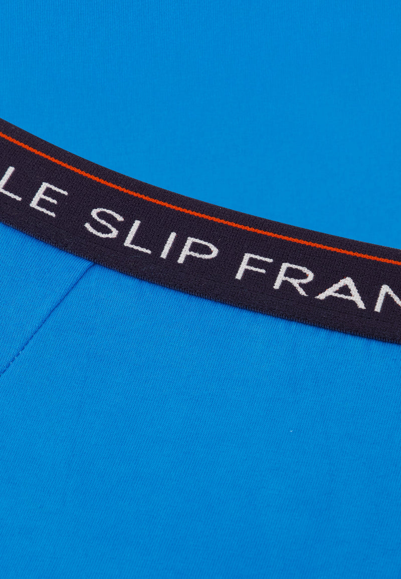 Slip En Coton - Intrépide Bleu Fluo