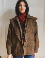 Cappotto A Quadri Rony
