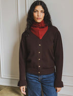 Gilet Marron Vani