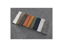 Azra - Canapé D'Angle Fixe Modulable - Tissu Bouclette - Angle Droit