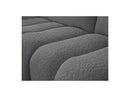 Azra - Canapé D'Angle Fixe Modulable - Tissu Bouclette - Angle Gauche