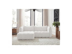 Azra - Fixed Corner Sofa - Bouclé Fabric - Left Corner