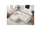 Azra - Fixed Corner Sofa - Bouclé Fabric - Left Corner