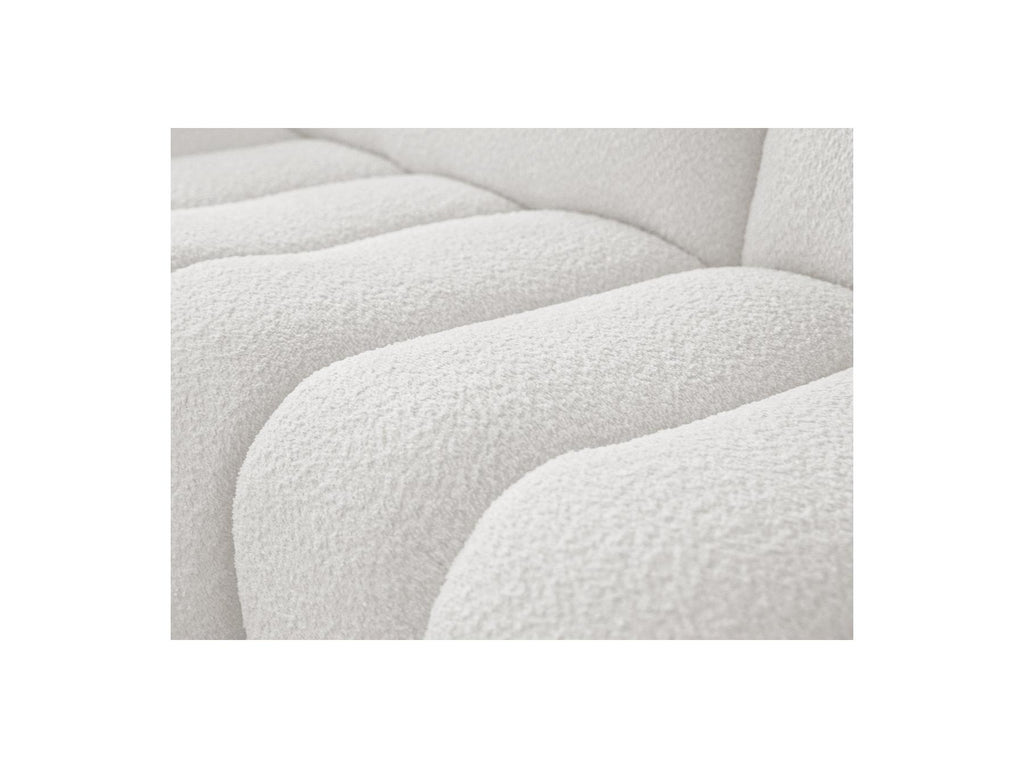 Azra - Fixed Corner Sofa - Bouclé Fabric - Left Corner