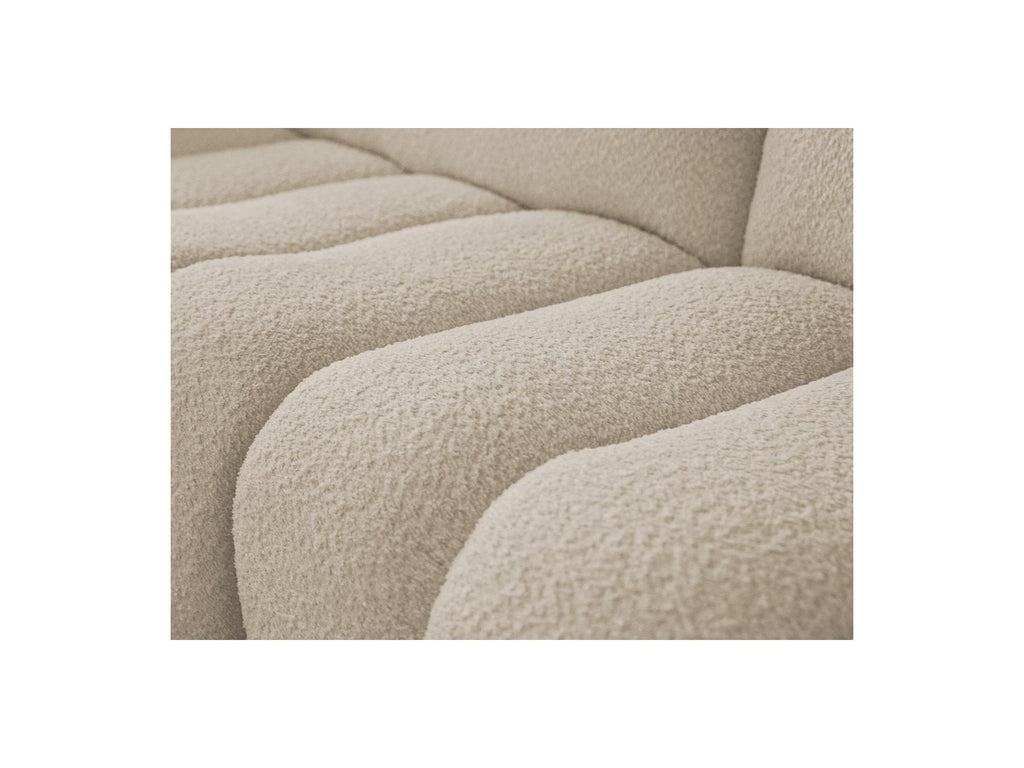 Azra - Fixed Corner Sofa - Bouclé Fabric - Left Corner
