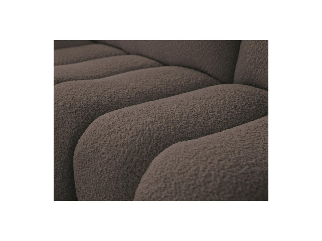 Azra - Fixed Corner Sofa - Bouclé Fabric - Left Corner
