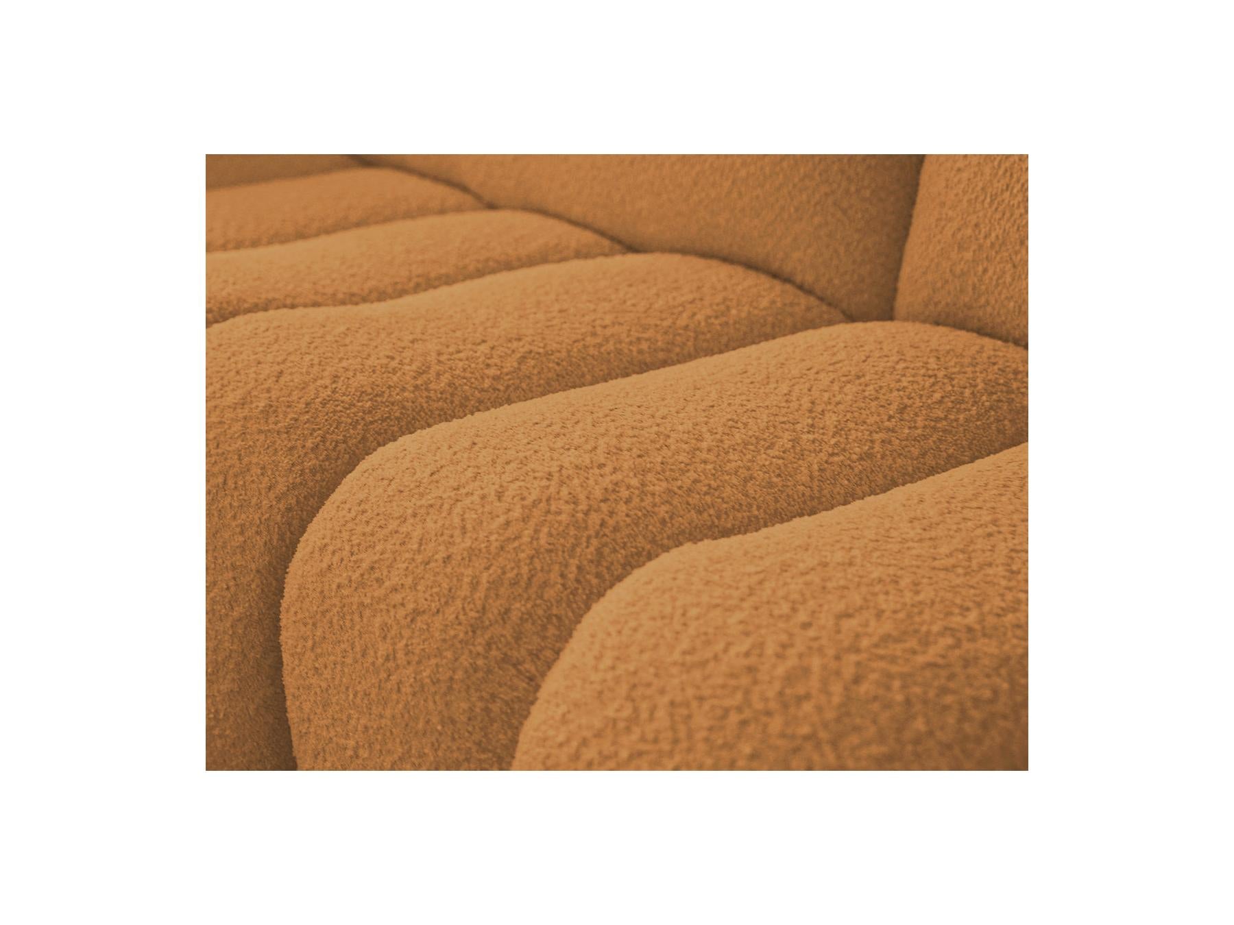 Azra - Fixed Corner Sofa - Bouclé Fabric - Left Corner