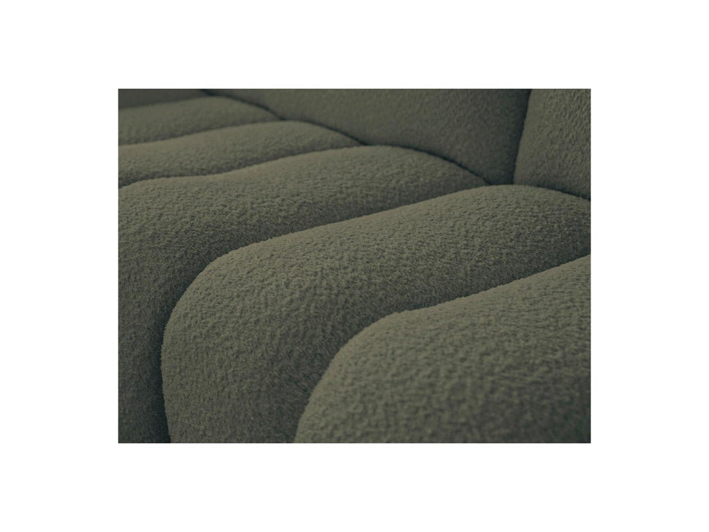 Azra - Fixed Corner Sofa - Bouclé Fabric - Left Corner