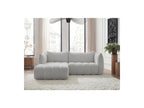 Azra - Fixed Corner Sofa - Bouclé Fabric - Left Corner