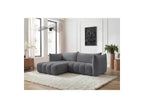 Azra - Fixed Corner Sofa - Bouclé Fabric - Left Corner