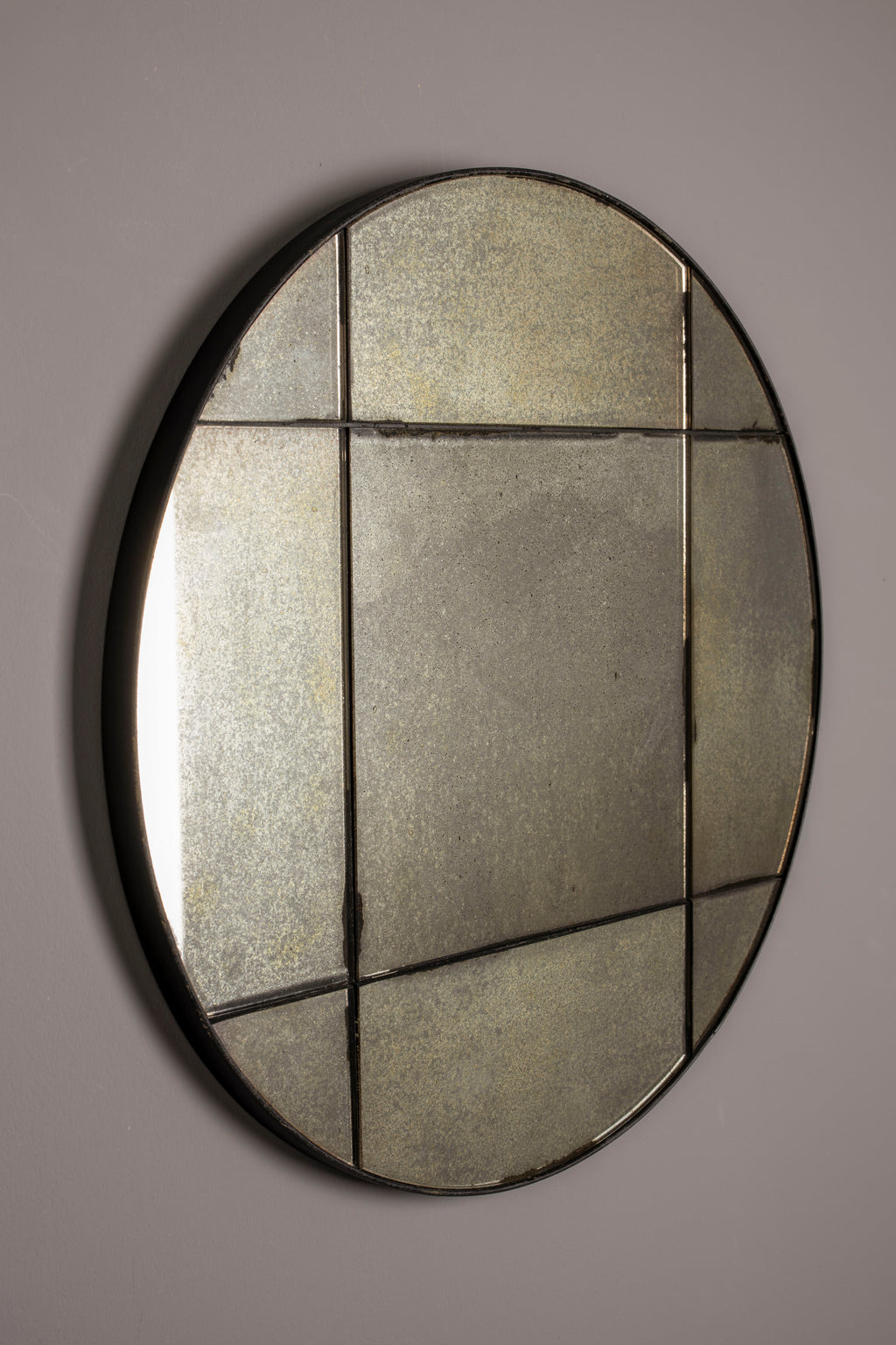 Mado S - Mirror - MDF - Grey/Black