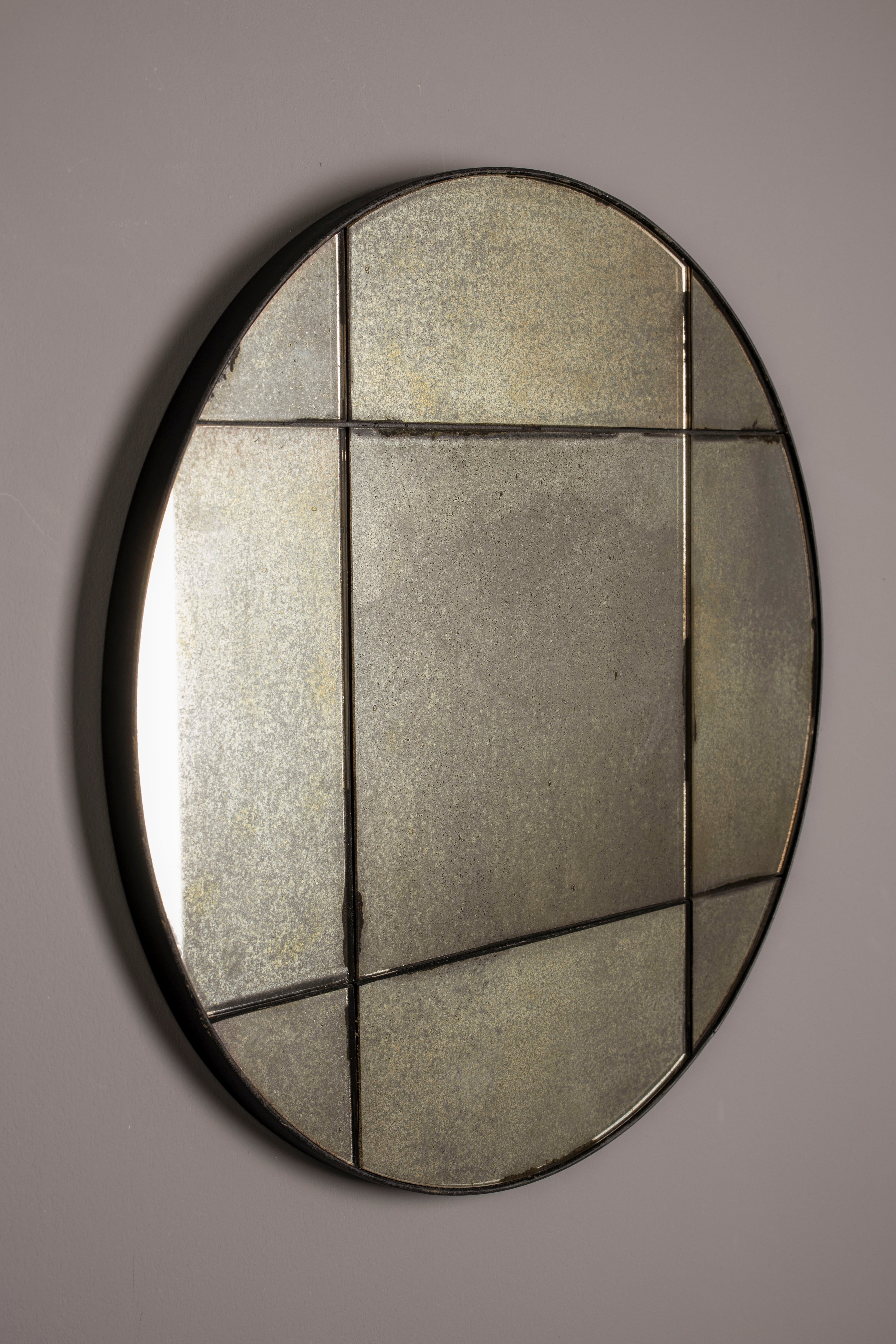Mado S - Mirror - MDF - Grey/Black