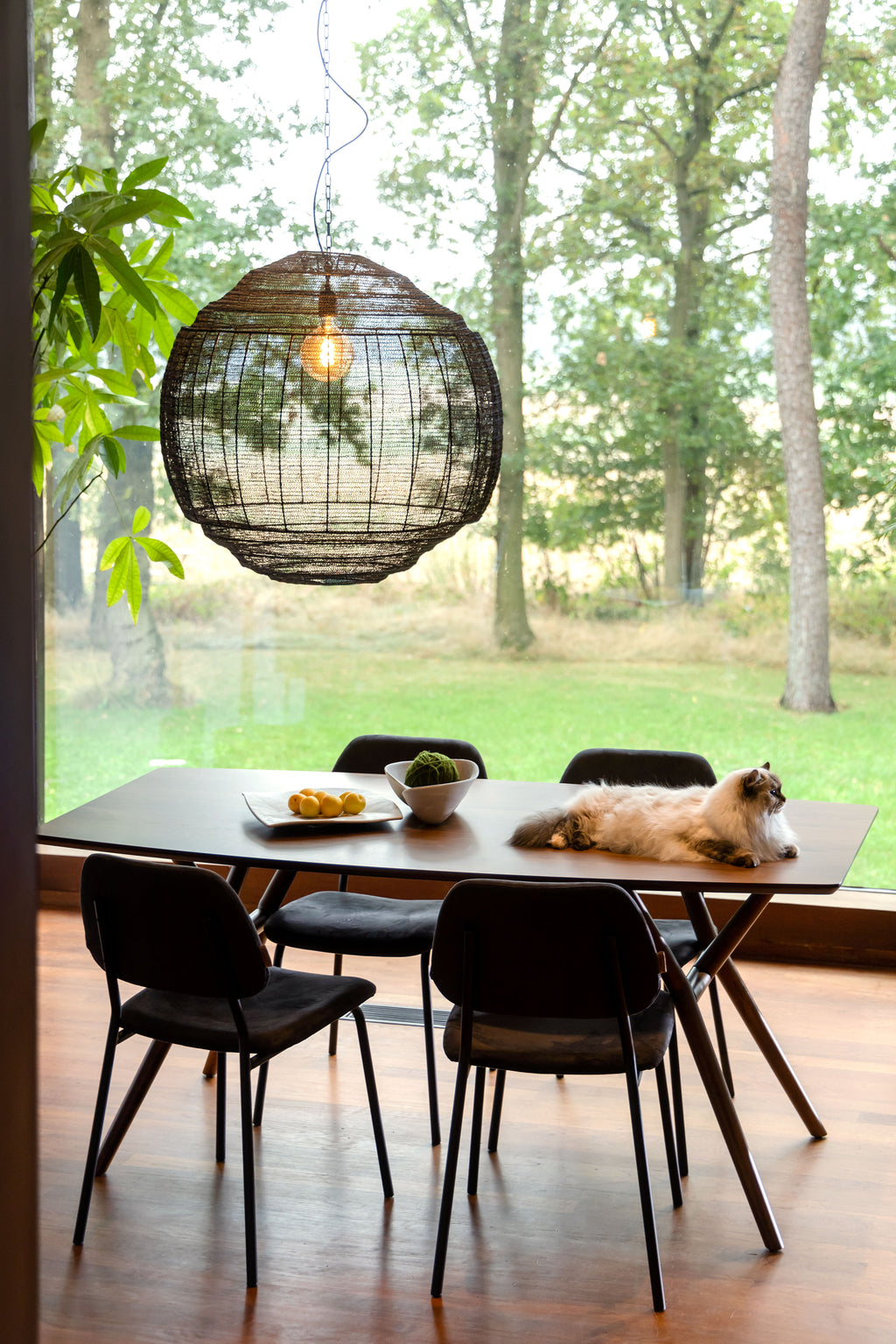 Meezan Xl - Pendant Lamp - Iron - Black