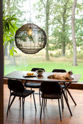 Meezan Xl - Pendant Lamp - Iron - Black