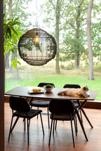 Meezan Xl - Pendant Lamp - Iron - Black