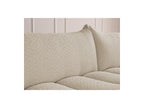 Azra - Fixed Straight 3-Seater Sofa - Bouclé Fabric