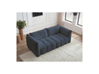 Azra - Fixed Straight 3-Seater Sofa - Bouclé Fabric