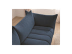 Azra - Fixed Straight 3-Seater Sofa - Bouclé Fabric