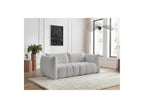 Azra - Fixed Straight 3-Seater Sofa - Bouclé Fabric