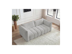 Azra - Fixed Straight 3-Seater Sofa - Bouclé Fabric