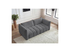 Azra - Fixed Straight 3-Seater Sofa - Bouclé Fabric