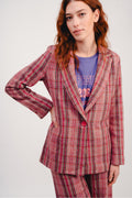 El blazer a cuadros rosa Jimmy