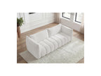 Azra - Fixed Straight 4-Seater Sofa - Bouclé Fabric