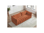 Azra - Fixed Straight 4-Seater Sofa - Bouclé Fabric