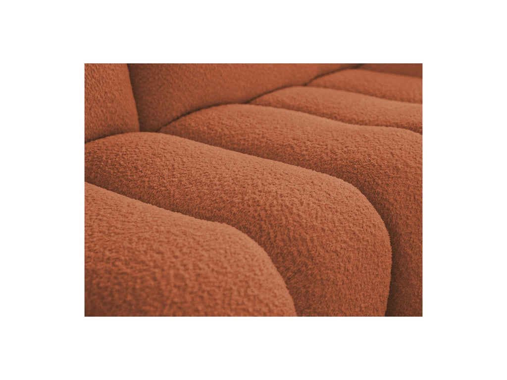 Azra - Fixed Straight 4-Seater Sofa - Bouclé Fabric