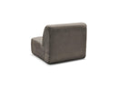 Anda - 1 Seater Chair Without Armrest For Modular Sofa - Chenille Fabric