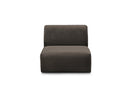 Anda - 1 Seater Chair Without Armrest For Modular Sofa - Chenille Fabric