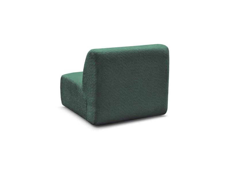 Anda - 1 Seater Chair Without Armrest For Modular Sofa - Chenille Fabric