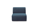 Anda - 1 Seater Chair Without Armrest For Modular Sofa - Chenille Fabric