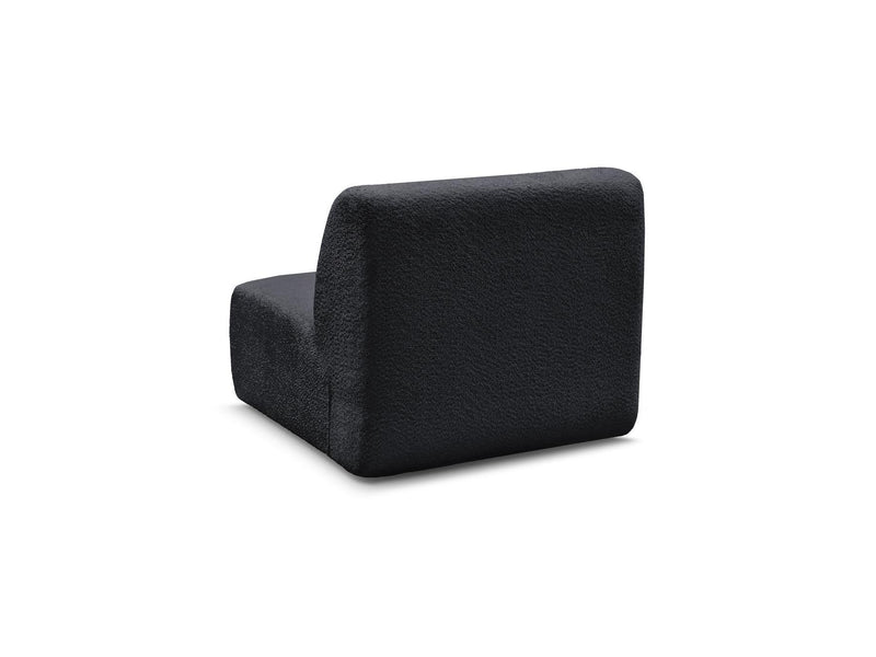 Anda - 1 Seater Chair Without Armrest For Modular Sofa - Chenille Fabric