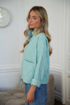 Water Green Tressia - Zipped Jacket