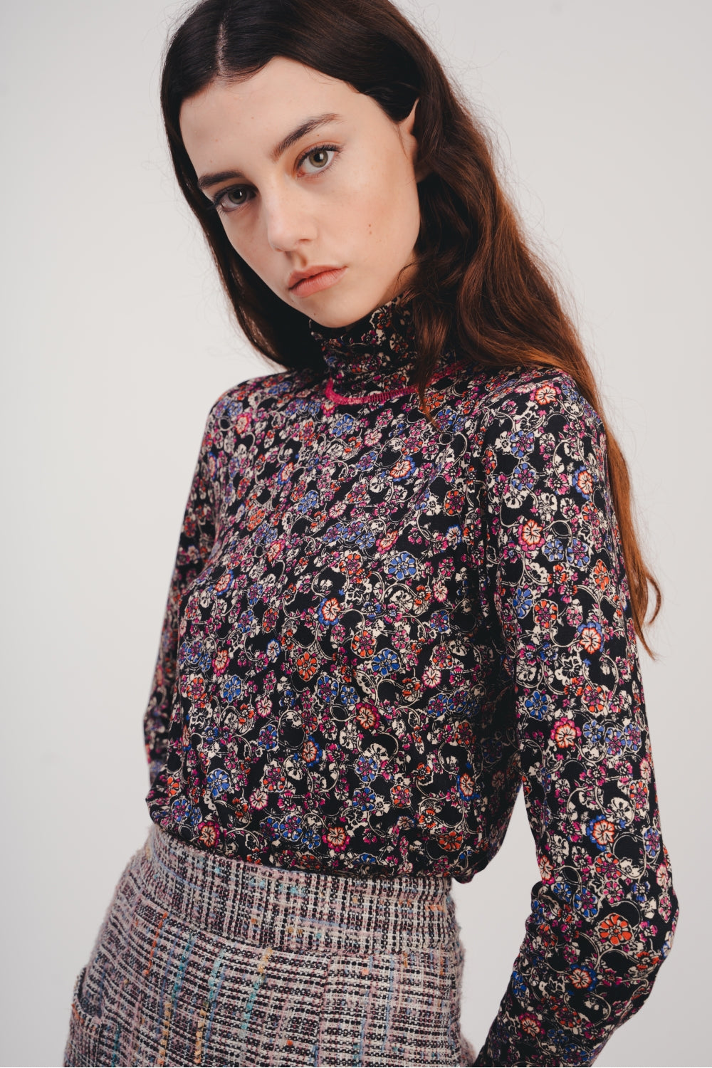 Barbara Infinity Blouse - Black