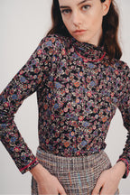 Barbara Infinity Blouse - Black