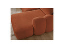 Montaigne - Convertible Corner Sofa with Large Chaise Lounge - Bouclette Fabric - Right Angle