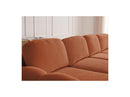 Montaigne - Convertible Corner Sofa with Large Chaise Lounge - Bouclette Fabric - Left Corner