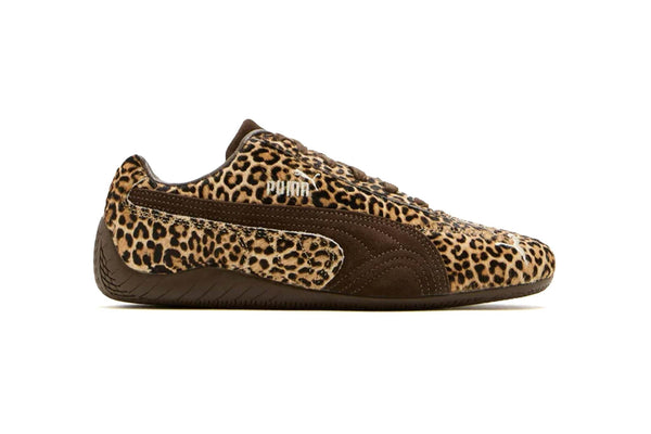 Puma Speedcat Wild Leopard Pony Hair (W) - White